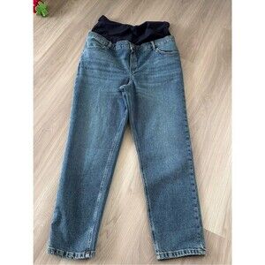 ASOS Blue Maternity Jeans with Stretch Panel
